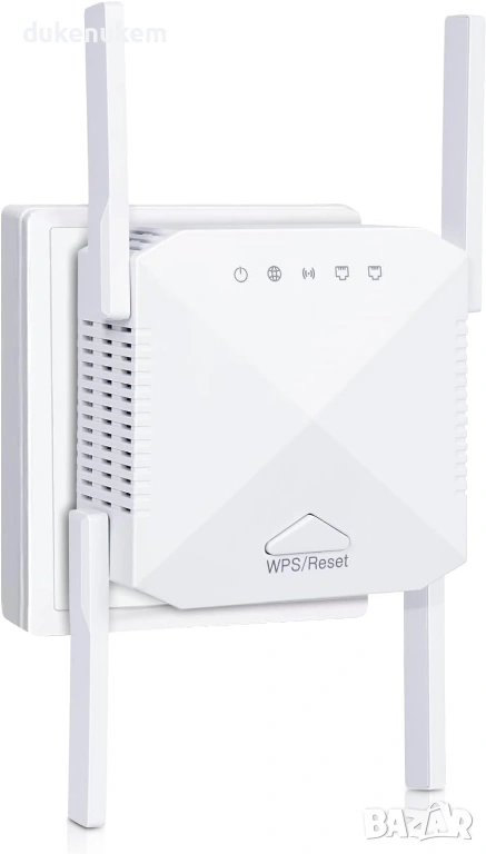 WiFi усилвател (Repeater) 1200 Mbps – Dual Band 2.4/5GHz, снимка 1