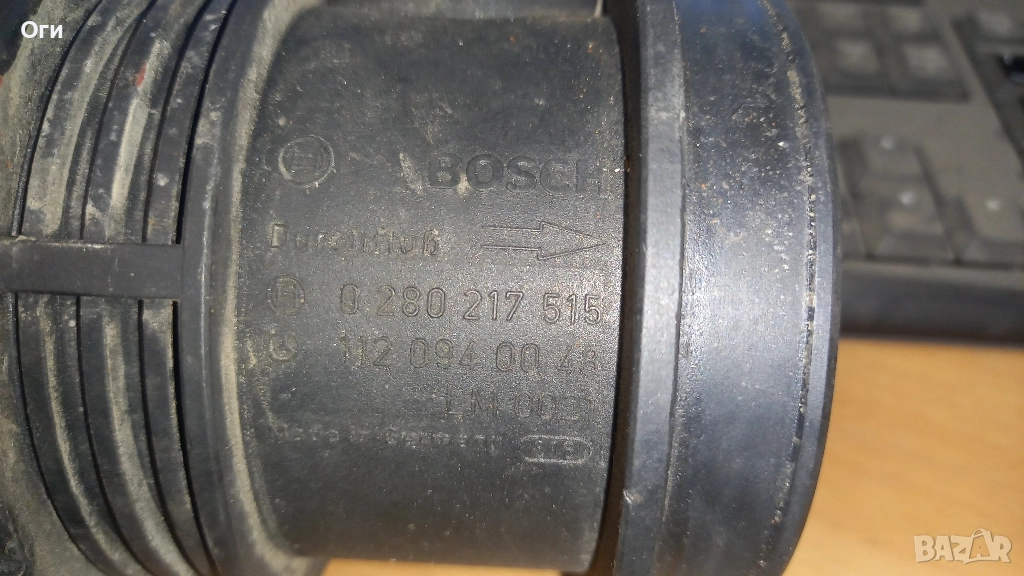 Дебитомер 112 094 00 48 / 0 280 217 515 за MERCEDES-BENZ M-CLASS (W163) ML 320, снимка 1