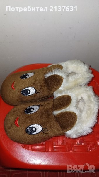 НОВИ  ! ДЕТСКИ  ТОПЛИ ПАНТОФИ - N 22, снимка 1