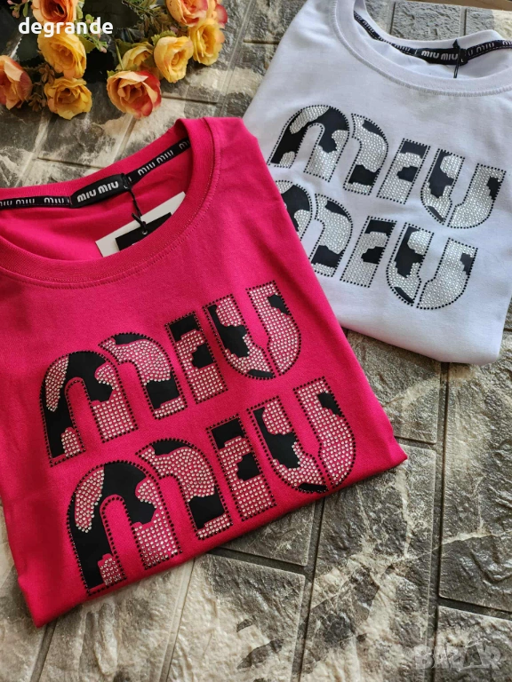 Дамска Тениска Miu Miu , снимка 1