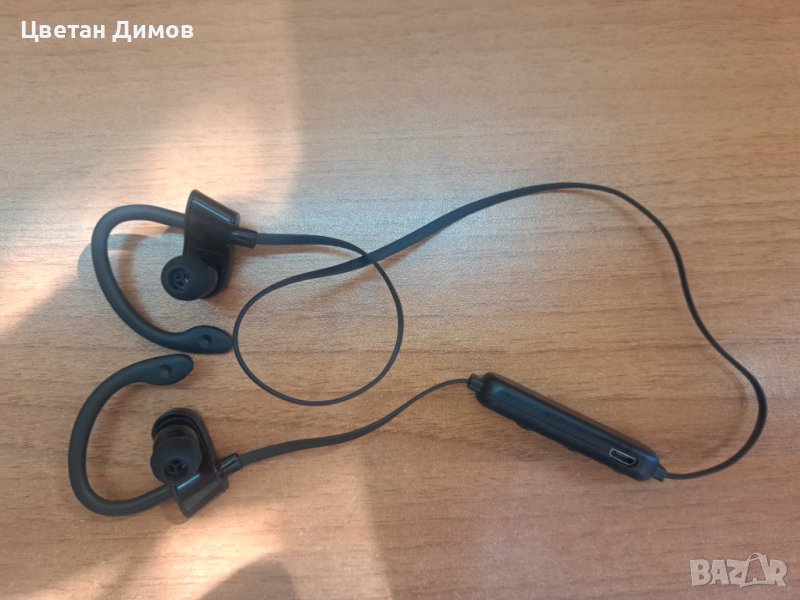 Handsfree Bluetooth стерео спортни слушалки, снимка 1