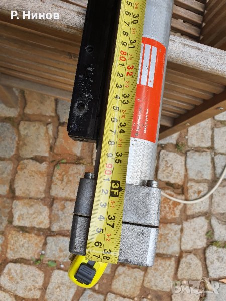 Пневматичен цилиндър безпрътов   бутало 40 мм  ход 470 мм, снимка 1