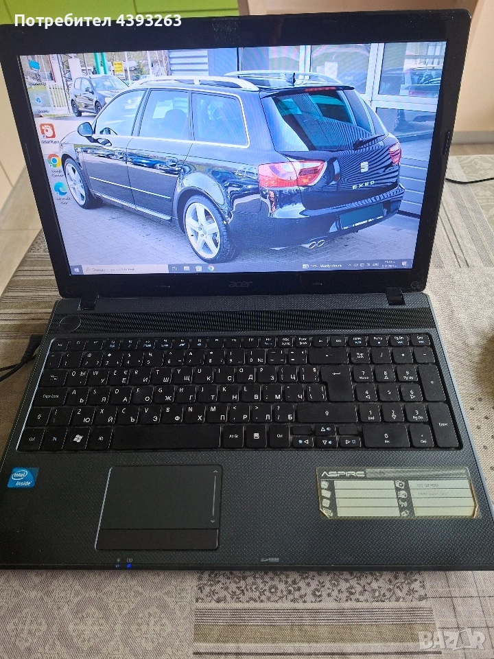 Продавам работещ лаптоп Acer , снимка 1