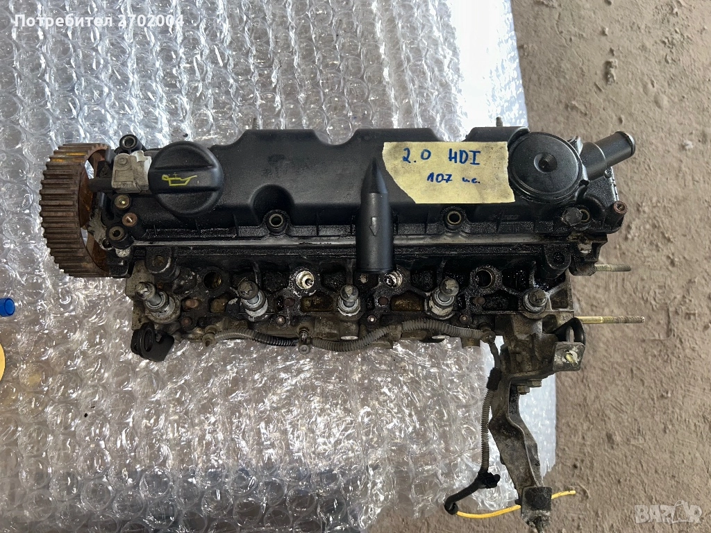 Цилиндрова Глава за Пежо, Ситроен, Форд, Волво и др. 2.0 HDI 107кс, снимка 1