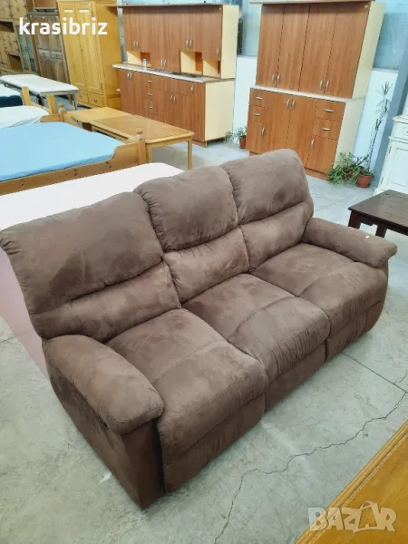 Диван  3-ка с Релакс Механизъм-внос от Германия!, снимка 1