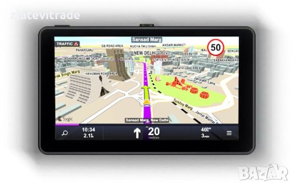НАВИГАЦИОННА СИСТЕМА 7 ИНЧА MEDIATEK MK-777,FMHD, 322,800 MHZ, снимка 1
