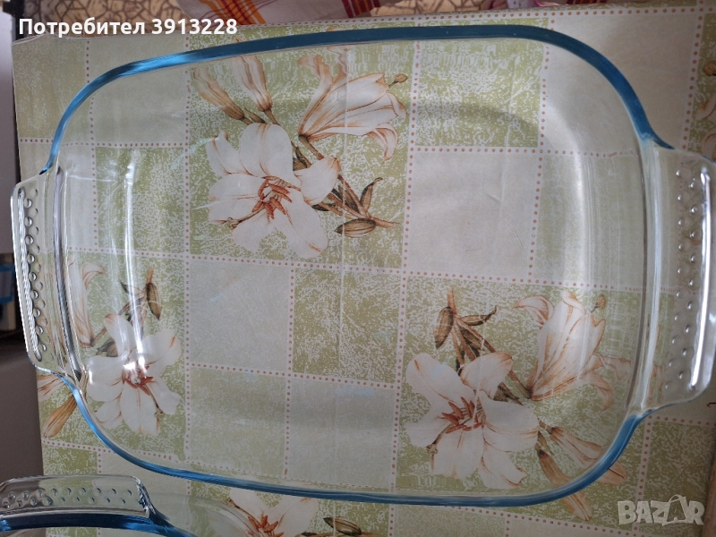 Тава стъкло 2бр, снимка 1