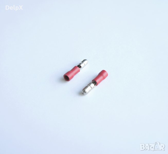 Кабелен конус женски метален Ф4mm/1,5mm2, снимка 1