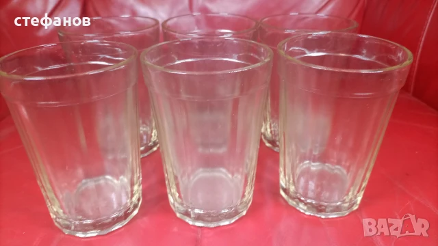 Руски дебелостенни стакани за чай, снимка 10 - Чаши - 50691184