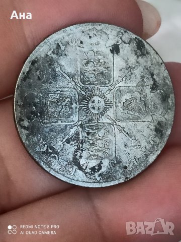 1 Флорин 1921 Великобритания сребро

, снимка 1 - Нумизматика и бонистика - 41627397