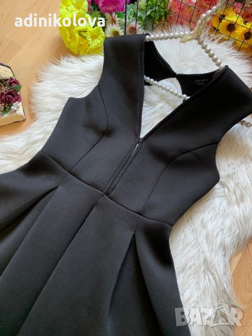 Неопренова рокля с гол гръб, снимка 2 - Рокли - 41570094