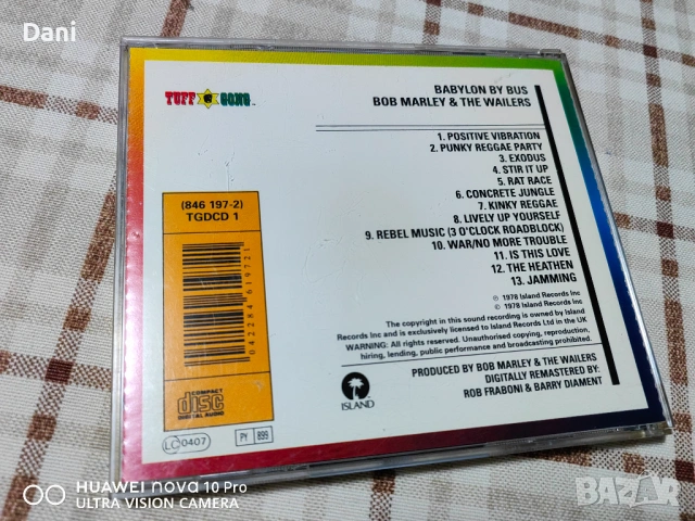 СД на BOB MARLEY, снимка 12 - CD дискове - 53621090