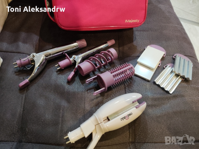 Преса за коса 7в1 hair Majesty , снимка 2 - Преси за коса - 44929298
