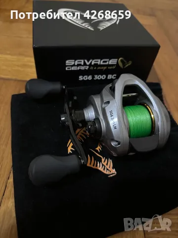 Savage Gear SG6 300 BC LH 5+1BB 5.6:1 Мултипликатор, снимка 1 - Макари - 48252122