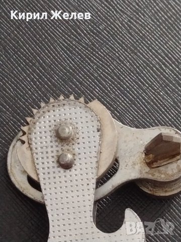 Стара отварачка от соца за консерви качествена изработка за КОЛЕКЦИЯ ДЕКОРАЦИЯ БИТОВ КЪТ 38383, снимка 2 - Други ценни предмети - 41082144