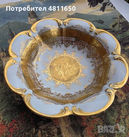 Луксозна порцеланова купа , снимка 10 - Антикварни и старинни предмети - 56316777