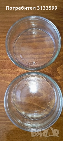 Три КЕРАМИЧНИ съдчета за ядки; Две стъклени купички за крем, снимка 12 - Други - 51698349