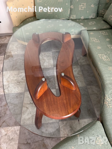 Стъклена холна маса, снимка 2 - Маси - 53291277