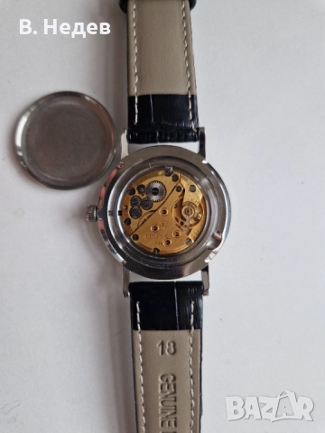 ЛУЧ, 23 камня, кал. 2209, стоманен корпус! Нов часовник!, снимка 7 - Мъжки - 52891834