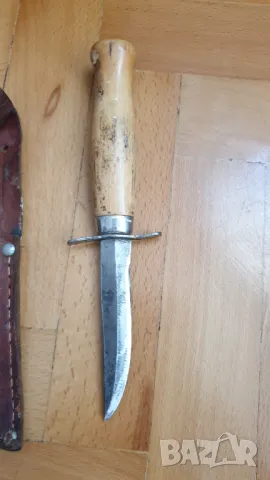 Старо ловно ножче с кания, снимка 7 - Антикварни и старинни предмети - 47388660