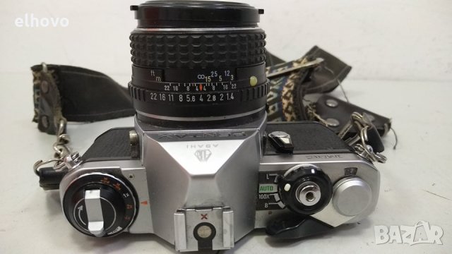 Фотоапарат Pentax ME с обектив SMC PENTAX-M 1:1.4 50mm, снимка 9 - Фотоапарати - 34691422