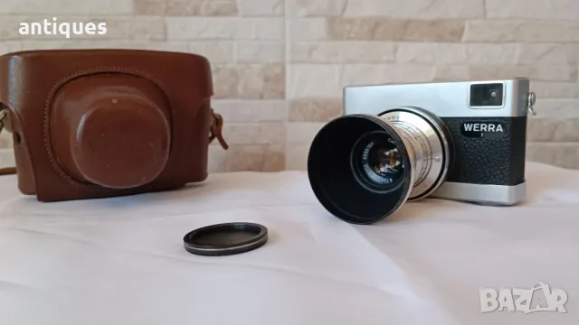 Стар механичен фотоапарат - WERRA 1 - 1955г. - Made in GDR , снимка 3 - Антикварни и старинни предмети - 47711757