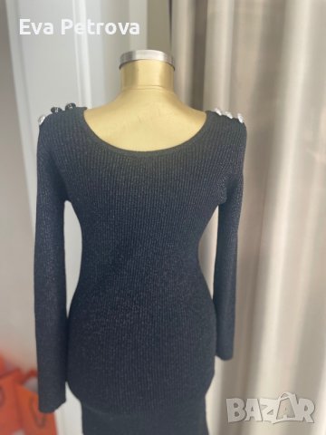 Дамска рокля по модел на Balmain S,M,L, снимка 6 - Рокли - 40381379