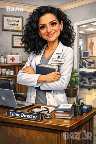 Експресна Карикатура по Снимка – Изработка до 1 час (А4 формат)