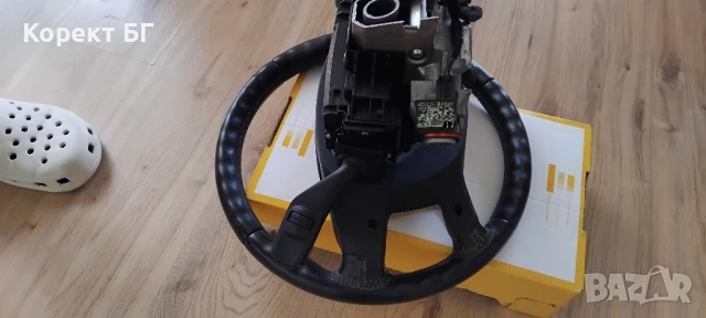 Продавам мултифункционален волан с аербег и лентов кабел + лост за мигачи/чистачки за Ford Mondeo, снимка 8 - Части - 51151202