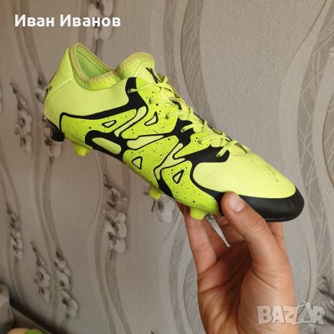 професионални бутонки  adidas X 15.1 FG/AG   номер 43,5-44, снимка 7 - Футбол - 40312495