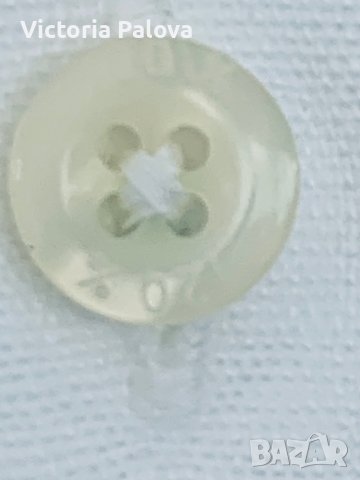 Лукс бяла ленена риза 120% LINO Италия, снимка 6 - Ризи - 41142342