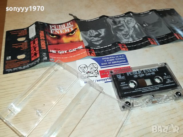 PUBLIC ENEMY-ORIGINAL TAPE 0706231204, снимка 10 - Аудио касети - 41018434