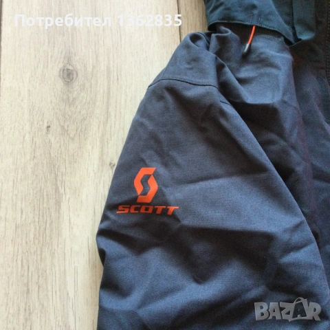 НОВО оригинално синьо зимно ски / сноуборд яке SCOTT размер M от САЩ, снимка 12 - Якета - 53016894