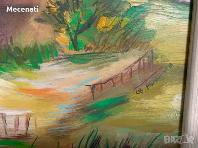 СВЕТЛИН АБАДЖИЕВ​ масло/пейзаж, снимка 4 - Картини - 53122645