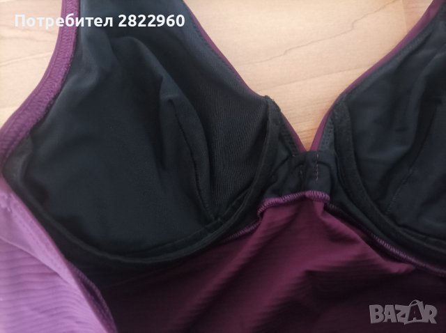 Ulla Popken/HUT голям размер бански танкини, снимка 6 - Бански костюми - 36381587