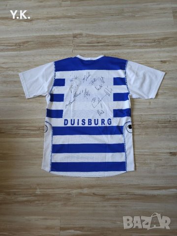 Оригинална мъжка тениска Uhlsport x MSV Duisburg / Season 04-05 (Home), снимка 3 - Тениски - 41429177