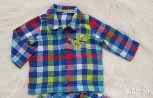 Бархетна пижама George за бебе 3-6месеца , снимка 5 - Комплекти за бебе - 42414553