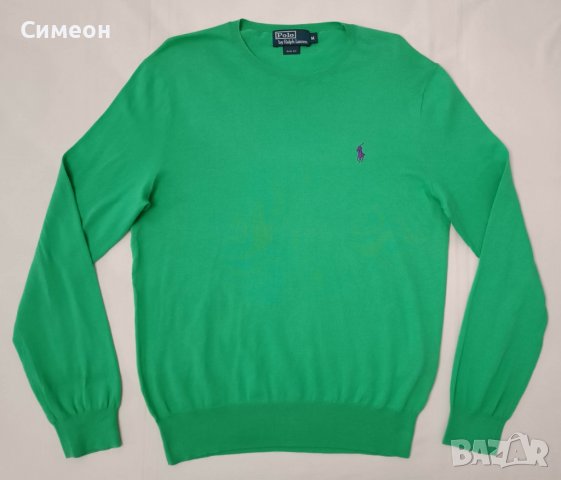 POLO Ralph Lauren Pullover оригинален пуловер M памучна блуза, снимка 1 - Пуловери - 39671013