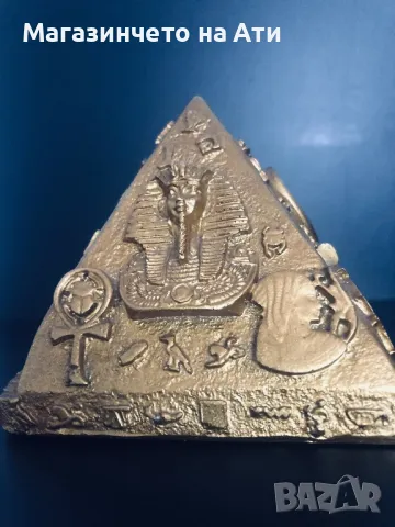 Статуя египетска пирамида, снимка 2 - Статуетки - 49780809