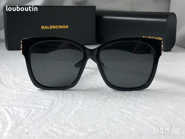 Balenciaga дамски слънчеви очила котка котешки очи 2 цвята, снимка 3 - Слънчеви и диоптрични очила - 41626509