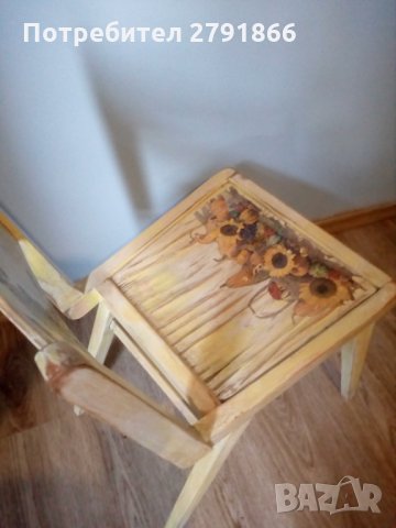 Винтидж стол, снимка 3 - Декорация за дома - 33808499