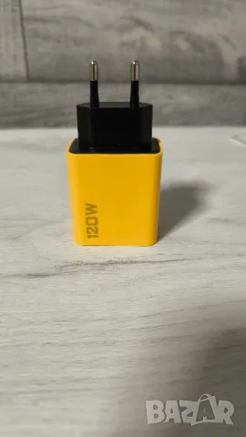 120 w  вата  със два слота  usb и type c, снимка 3 - Друга електроника - 48298632