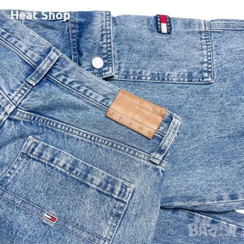 Дамски Дънки Tommy Jeans Claire High Rise Wide Leg Utility Jeans, снимка 3 - Дънки - 53619170