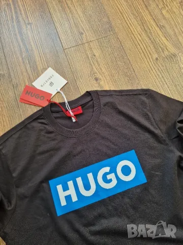 Страхотна мъжка тениска HUGO BOSS размер S M L XL 2XL , снимка 3 - Тениски - 49376332