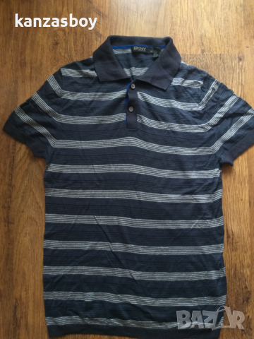 DKNY - страхотна мъжка тениска КАТО НОВА, снимка 5 - Тениски - 36262193