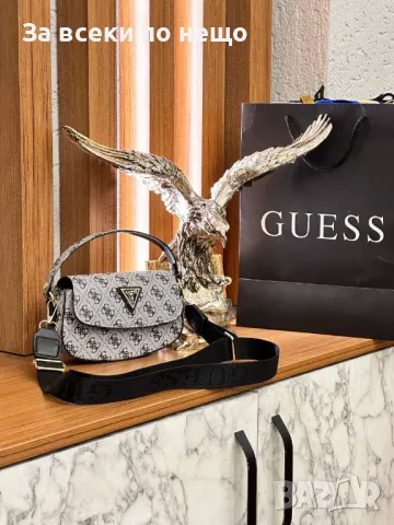 Дамска чанта с дълга дръжка за през рамо Guess - Налични различни цветове Код D1356, снимка 5 - Чанти - 47975219