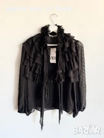 ZARA черна риза
