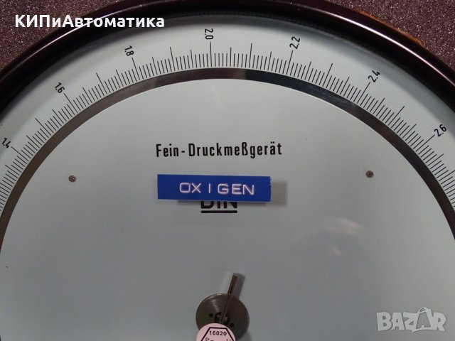 образцов манометър WIKA 341.11.250 4 Bar, снимка 7 - Други машини и части - 34231503