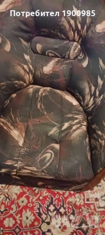 Гарнитура с фотьойли, снимка 5 - Дивани и мека мебел - 51806991