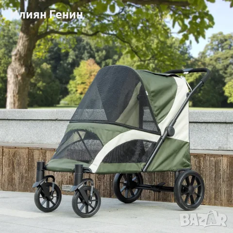 PawHut Кучешка количка, Сгъваема, снимка 13 - За кучета - 56249900